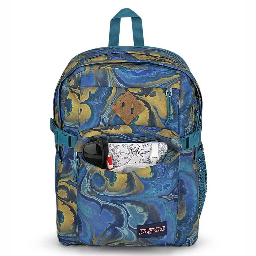 Sac à Dos Scolaire JanSport Main Campus Bleu | IQV-67453310